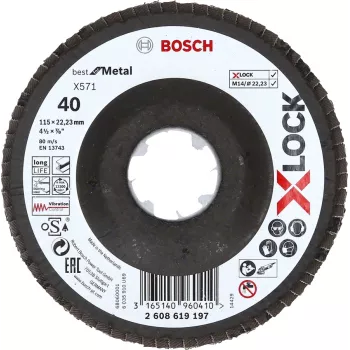 Bosch 2 608 619 197 príslušenstvo k uhlovej brúske lamelový kotúč