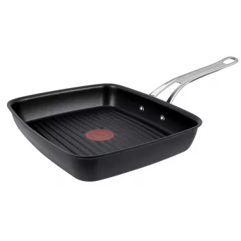 Tefal Jamie Oliver E24541 hranatá forma na pečenie 2,5 l čierna — priemer dna 17,5 cm, rozmer 290×458 mm