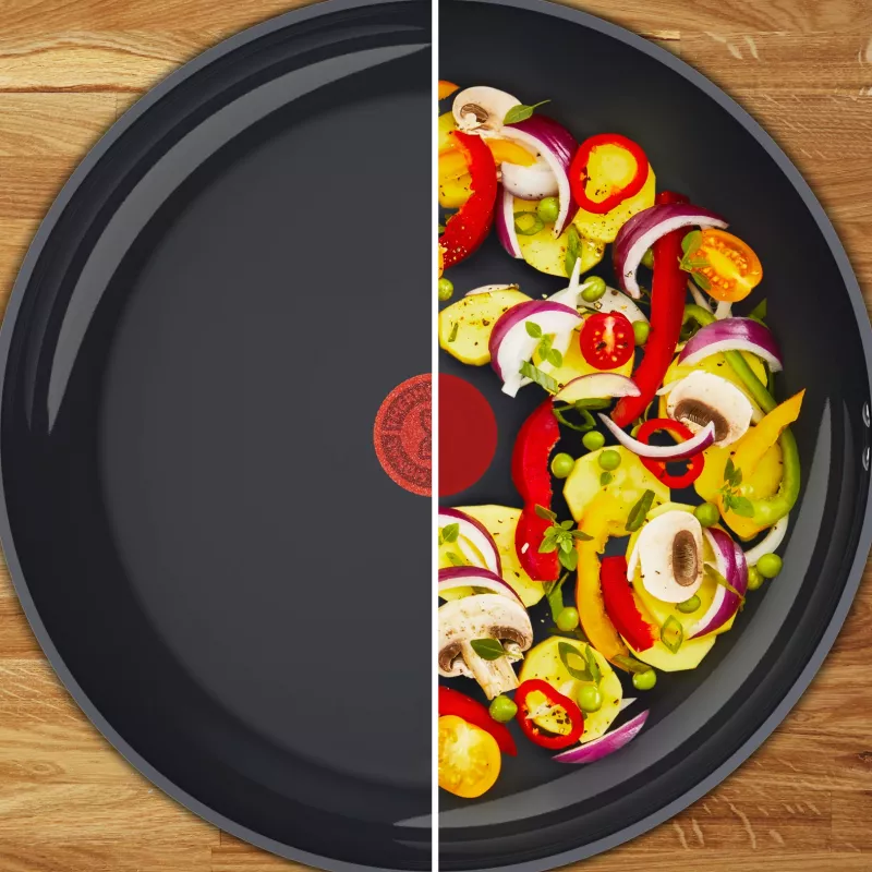 Tefal Change čierna C4761925 panvica wok okrúhla