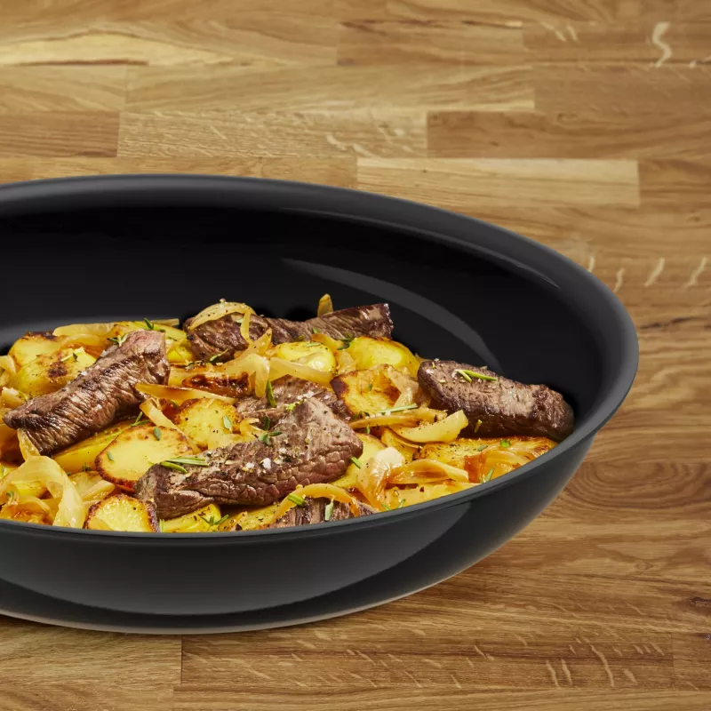 Tefal Change čierna C4760425 panvica univerzálna okrúhla
