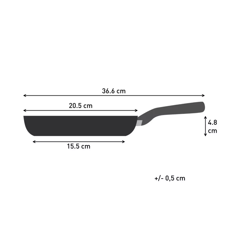 Tefal Change čierna C4760425 panvica univerzálna okrúhla