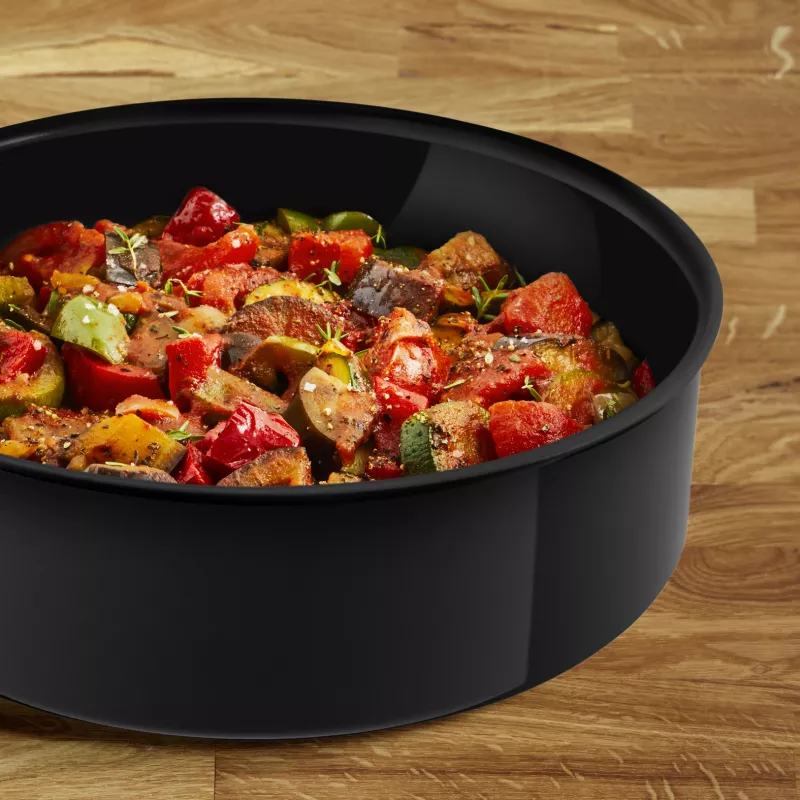 Tefal Change čierna C4763225 panvica na dusenie okrúhla