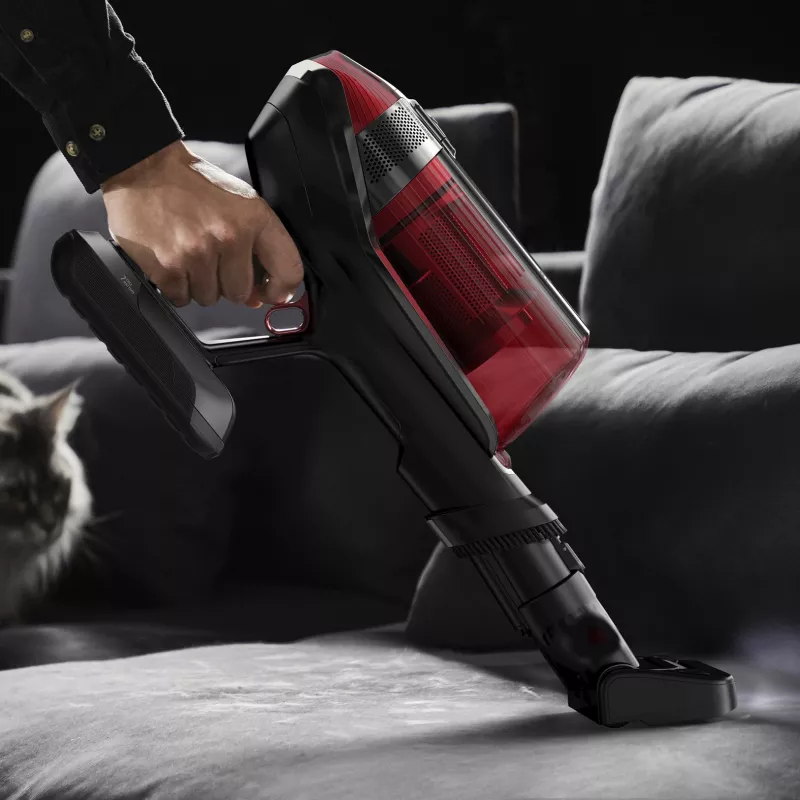 Rowenta RH98A8 2-in-1 akumulátorový vysávač bez vrecka 0,9 l 320 W červená, sivá