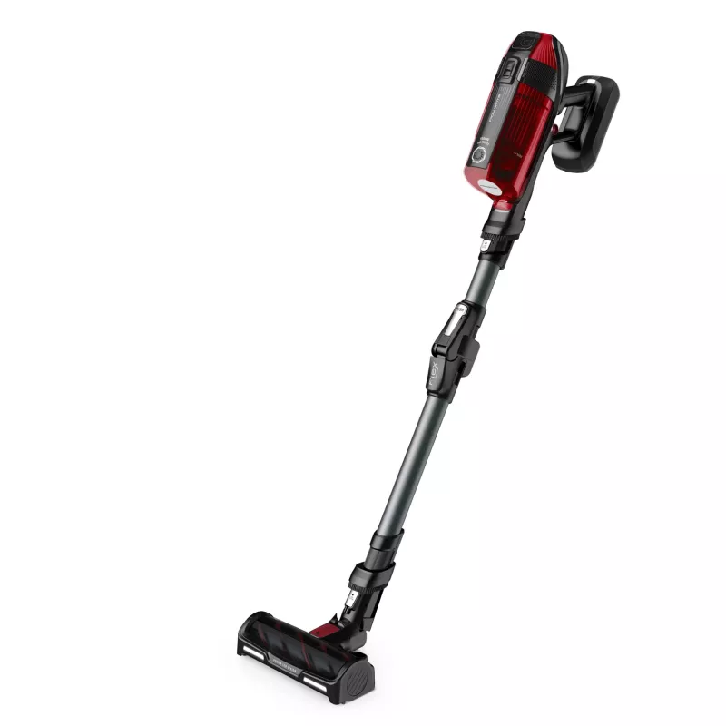 Rowenta RH98A8 2-in-1 akumulátorový vysávač bez vrecka 0,9 l 320 W červená, sivá