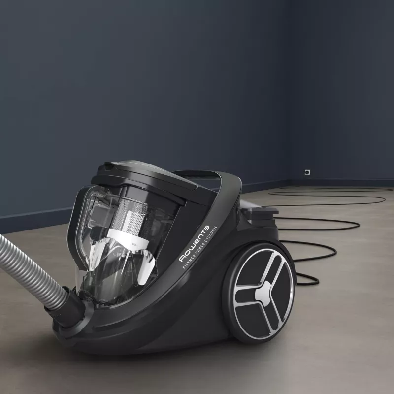Podlahový vysávač Rowenta Silence Force RO7935 — 500 W, bez vrecka, cyklónová technológia, 2,5 l, HEPA, 59 dB
