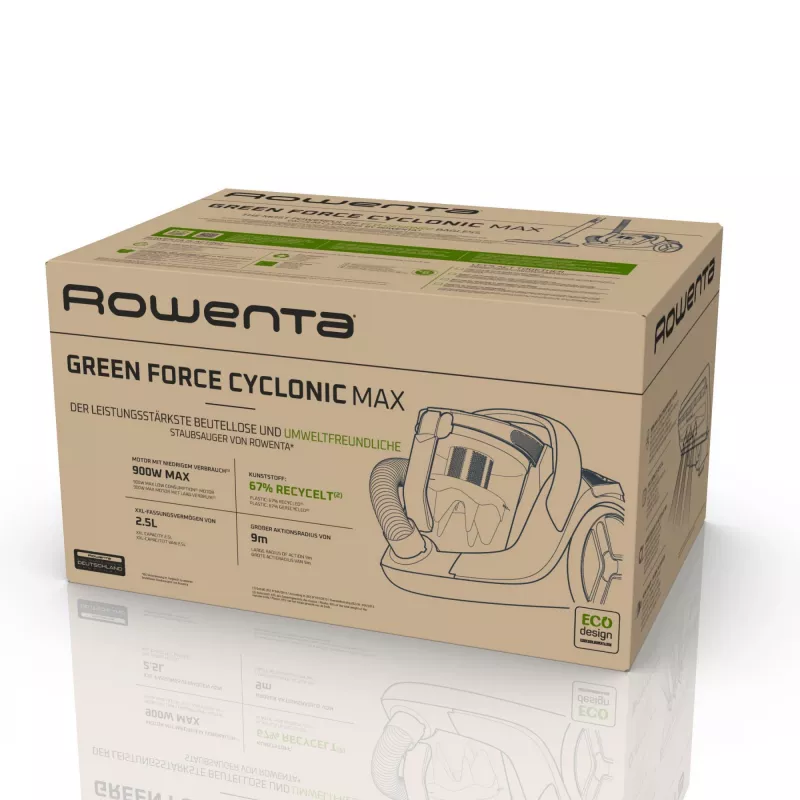 Rowenta RO7B12 2,5 l podlahový vysávač suchý 900 W bez vrecka