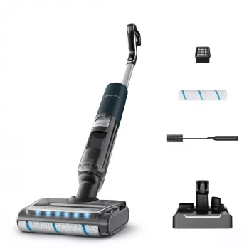 Rowenta X-Clean 7 GZ5735E0 tyčový vysávač akumulátorový suché a mokré bez vrecka 0,5 l čierna, chróm