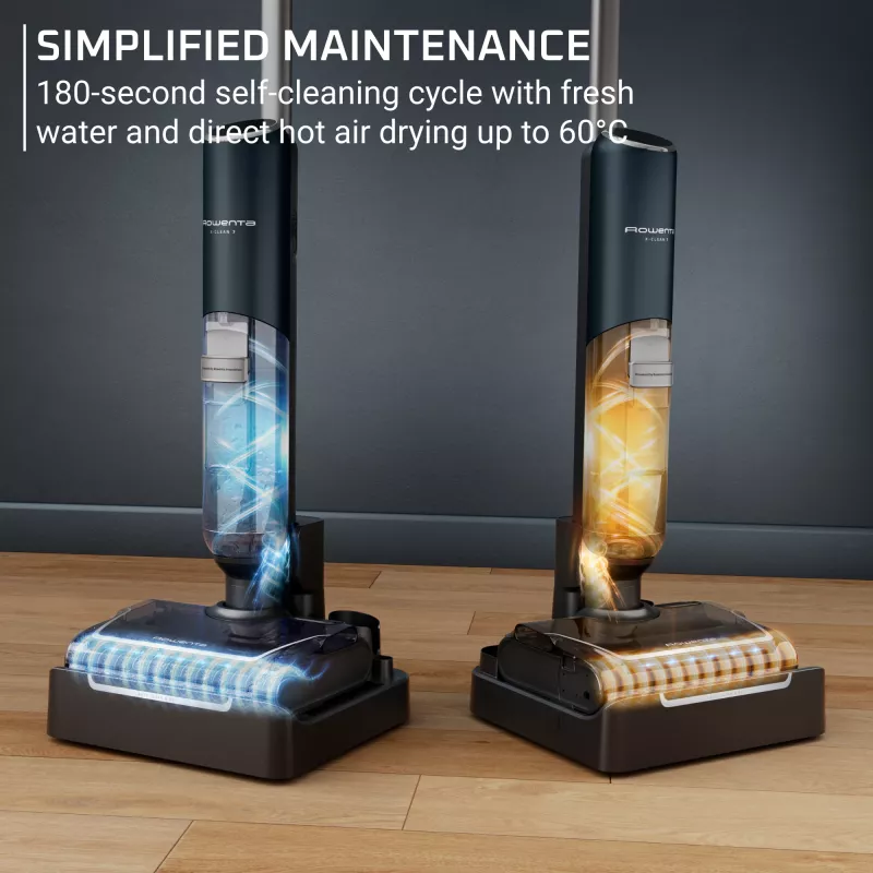 Rowenta X-Clean 7 GZ5735E0 tyčový vysávač akumulátorový suché a mokré bez vrecka 0,5 l čierna, chróm