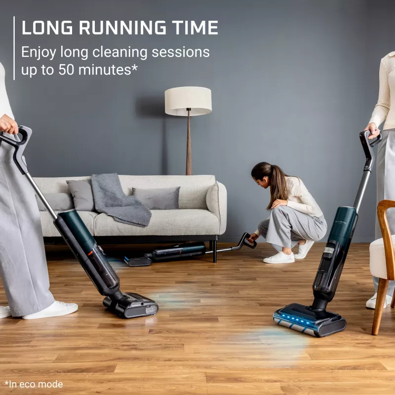 Rowenta X-Clean 7 GZ5735E0 tyčový vysávač akumulátorový suché a mokré bez vrecka 0,5 l čierna, chróm
