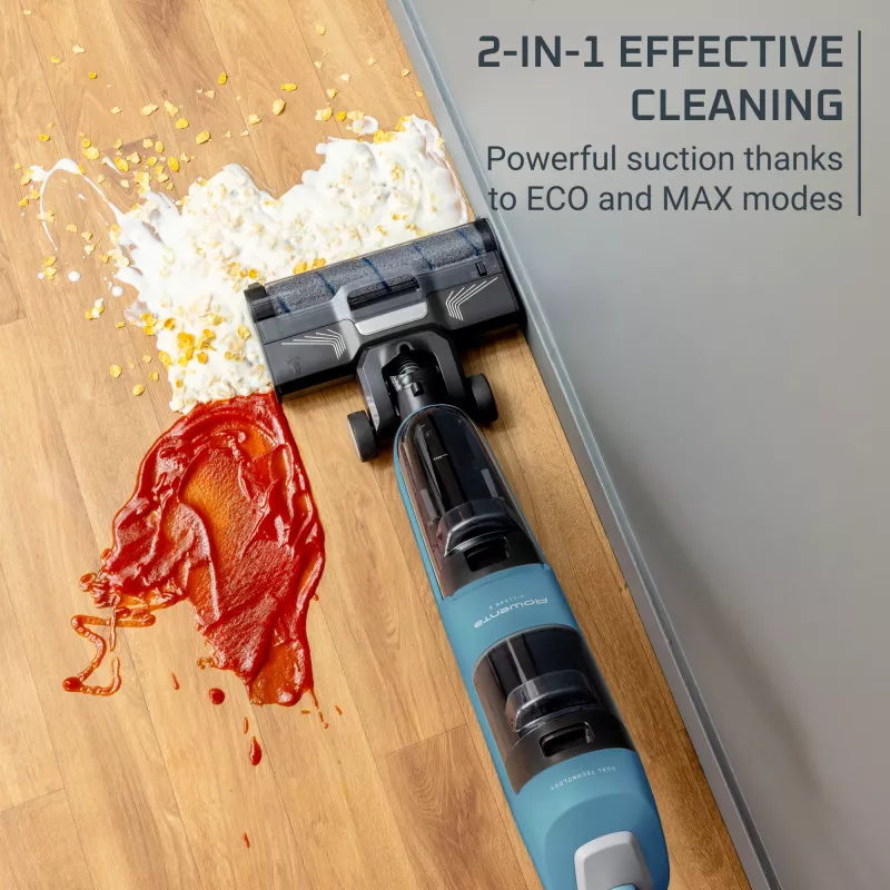 Rowenta X-Clean 2 GZ2271E0 tyčový vysávač akumulátorový mokrý a suchý bez vrecka modrá