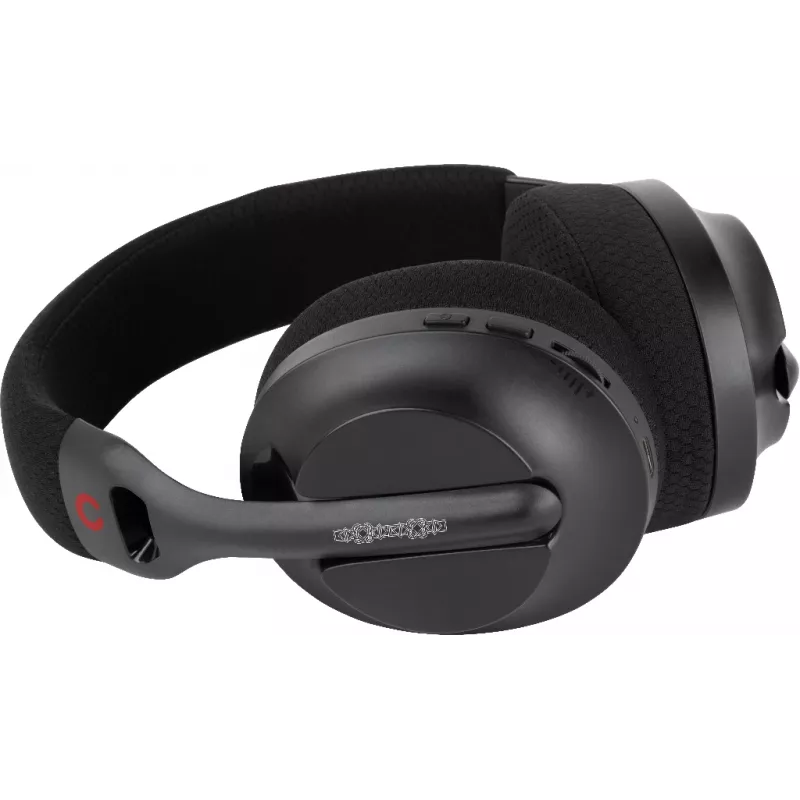 Konix PULSAR headset káblový a bezdrôtový cez hlavu herný USB Type-C Bluetooth čierna