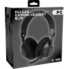 Konix PULSAR headset káblový a bezdrôtový cez hlavu herný USB Type-C Bluetooth čierna
