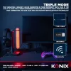 Konix PULSAR headset káblový a bezdrôtový cez hlavu herný USB Type-C Bluetooth čierna