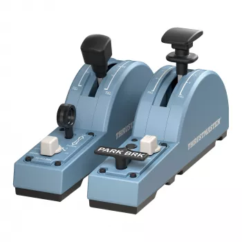 Thrustmaster TCA Quadrant Add-On Airbus Edition čierna, modrá letecký simulátor PC