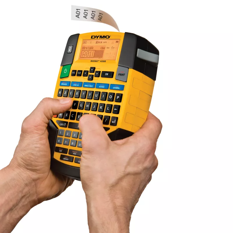 Tlačiareň etikiet DYMO RHINO 4200 Kit termotransfer AZERTY