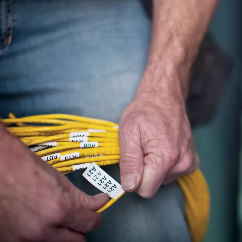 Tlačiareň etikiet DYMO RHINO 4200 Kit termotransfer AZERTY
