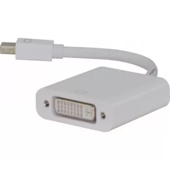 Hypertec 127429-HY adaptér video kábla 0,09 m Mini DisplayPort DVI-D biely