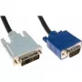 Hypertec 127701-HY adaptér video kábla 2 m VGA (D-Sub) DVI čierny