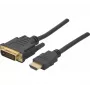 Hypertec 127891-HY video kábel adaptér 5 m HDMI Type-A (štandard) DVI-D čierny