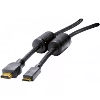 Hypertec 128271-HY HDMI kábel 2 m HDMI Type-A (štandard) HDMI Type-C (Mini) čierny