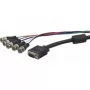 Hypertec 129151-HY video kábel adaptér 1,8 m VGA (D-Sub) 5 x BNC čierny, modrý, zelený, červený, biely