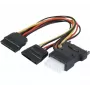ATEN 147557 SATA kábel 0,3 m SATA 15-pin 2 x SATA 15-pin + Molex (4-pin) rôzne farby, čierny