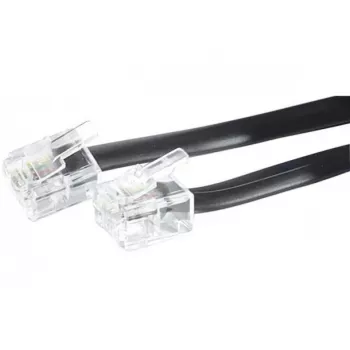 Telefónny kábel Hypertec 288100-HY 2 m čierny RJ-11