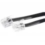 Telefónny kábel Hypertec 288100-HY 2 m čierny RJ-11
