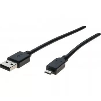 Hypertec 352453-HY USB kábel USB 2.0 1 m USB A Micro-USB B čierny