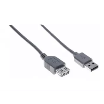 Hypertec 532411-HY USB 2.0 predlžovací kábel, 0,6 m, sivý
