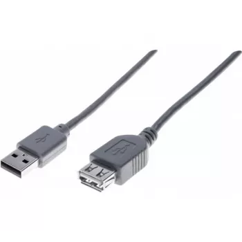 Hypertec 532412-HY USB kábel USB 2.0 1 m USB A sivý