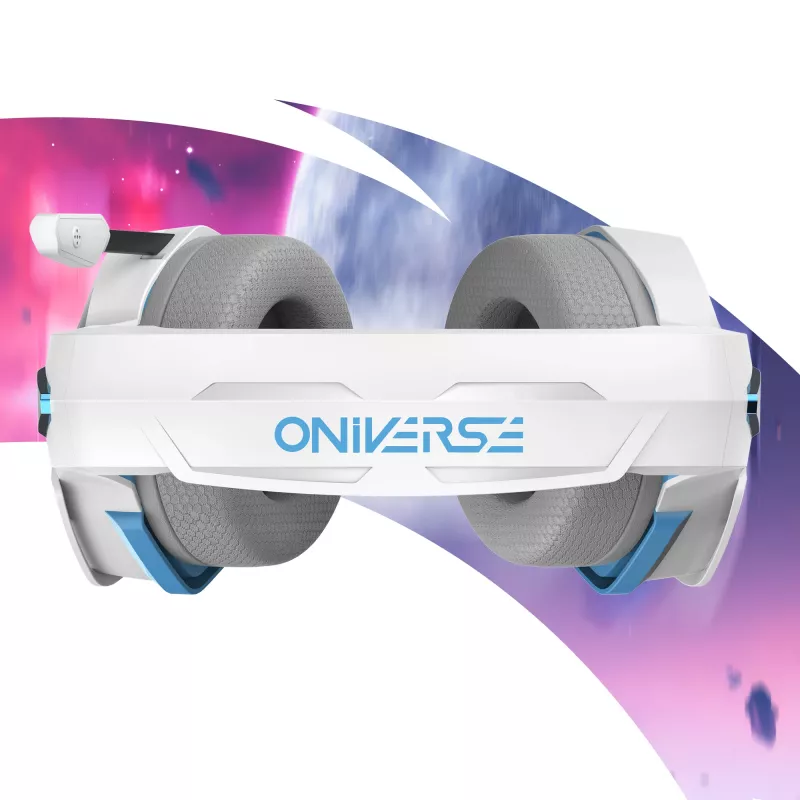 Oniverse herný headset Nebula - Arctic White (multiplatformový)
