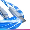 Oniverse Micro-USB nabíjací kábel s LED – 2 metre – biely (multiplatforma)