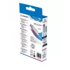Oniverse Micro-USB nabíjací kábel s LED – 2 metre – biely (multiplatforma)
