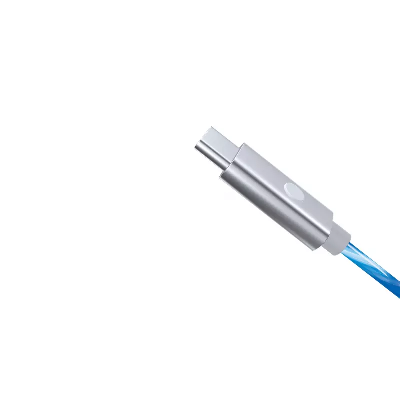 Oniverse USB-C na USB-C rýchlonabíjací kábel – 2 metre – LED (multiplatforma)