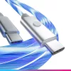 Oniverse USB-C na USB-C rýchlonabíjací kábel – 2 metre – LED (multiplatforma)