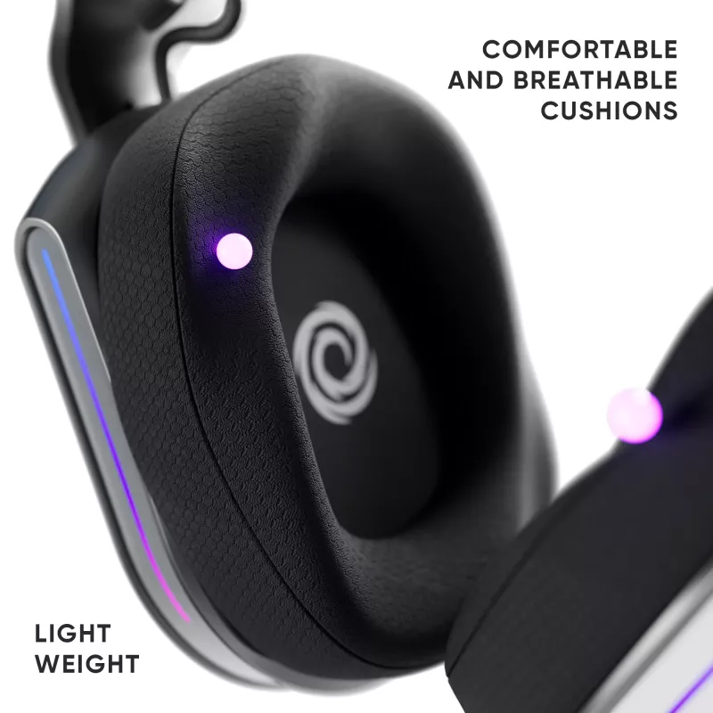 Oniverse Wireless Gaming náhlavná súprava Polaris – Eclipse čierna (multiplatforma)