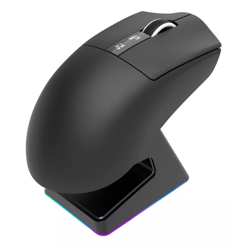 Oniverse – bezdrôtová gaming myš Vanguard + dock – Nocta čierna (PC)
