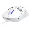 Oniverse - Káblová herná myš Kryo - Luxion White (PC), obojručná, optická, USB Type-A, 13800 DPI, biela