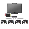 Steelplay Gamecube® adaptér ovládačov (Switch), Nintendo Switch, adaptér, čierny, USB, káblový, 1 ks