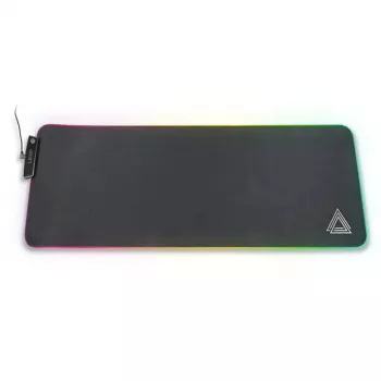 Lexip B10 – XL flexibilná podložka pod myš s mikrotextúrovaným mäkkým povrchom a RGB osvetlením – 800 x 400 x 4 mm