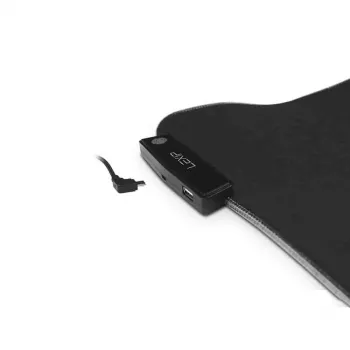 Lexip B10 – XL flexibilná podložka pod myš s mikrotextúrovaným mäkkým povrchom a RGB osvetlením – 800 x 400 x 4 mm
