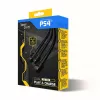 Steelplay Dual Play & Charge kábel pre ovládač – čierny (PS4)