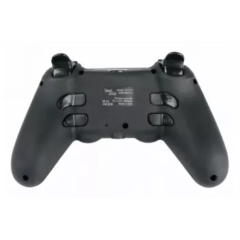 Lexip Metaltech – káblový ovládač – rubínovo červený (Multi), gamepad, PC, PlayStation 4, D-Pad, tlačidlo Home, tlačidlo Options, tlačidlo Share, analógový/digitálny, viacfarebný, káblový