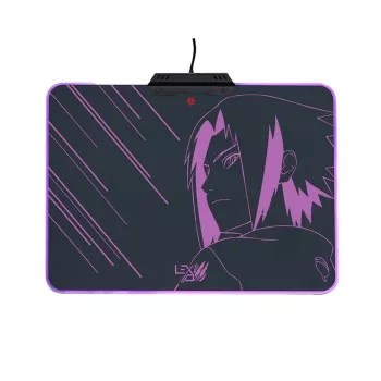 Lexip Sasuke „Revenge“ Naruto Shippuden podložka pod myš – s pevným mikrotextúrovaným povrchom a RGB osvetlením
