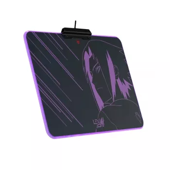 Lexip Sasuke „Revenge“ Naruto Shippuden podložka pod myš – s pevným mikrotextúrovaným povrchom a RGB osvetlením