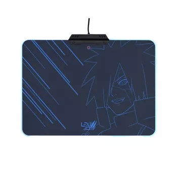 Lexip Madara “Destruction” Naruto Shippuden podložka pod myš – s pevným mikrostruktúrovaným povrchom a RGB osvetlením