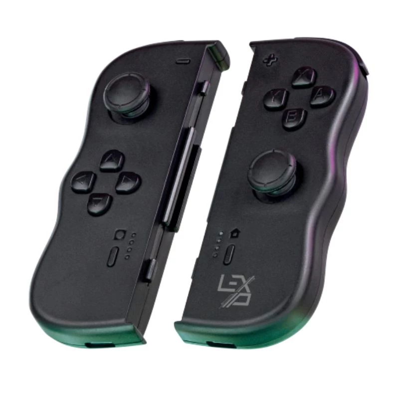 Lexip Adventure Twinpads čierne (Switch), gamepad, Nintendo Switch, Nintendo Switch OLED, tlačidlo Capture, D-Pad, tlačidlo Home, analógový/digitálny, bezdrôtový, Bluetooth