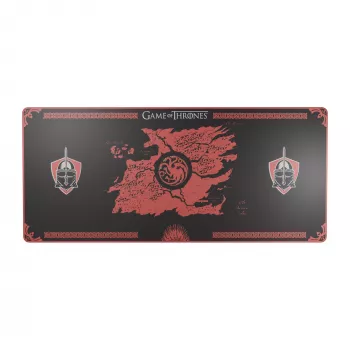 Lexip HBO Game of Thrones – Targaryen Edition gaming podložka pod myš čierna, červená