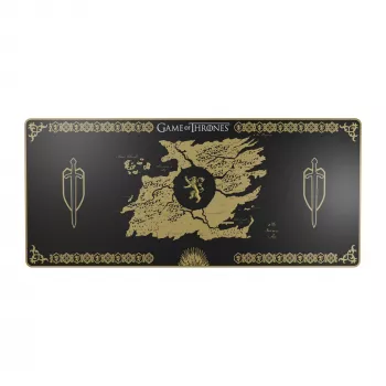 Lexip HBO Game of Thrones – Lannister Edition gaming podložka pod myš čierna, žltá